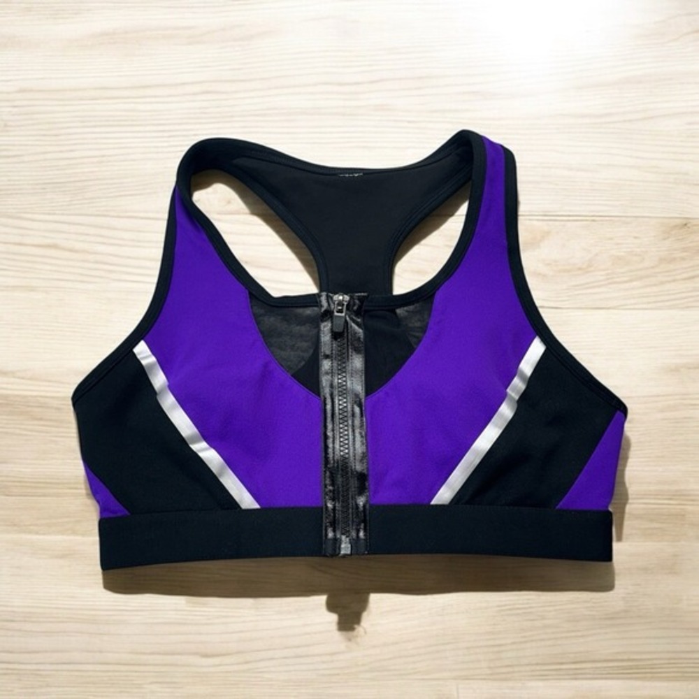 FABLETICS ZOE HIGH IMPACT SPORTS BRA WOMEN'S SIZE MEDIUM Purple